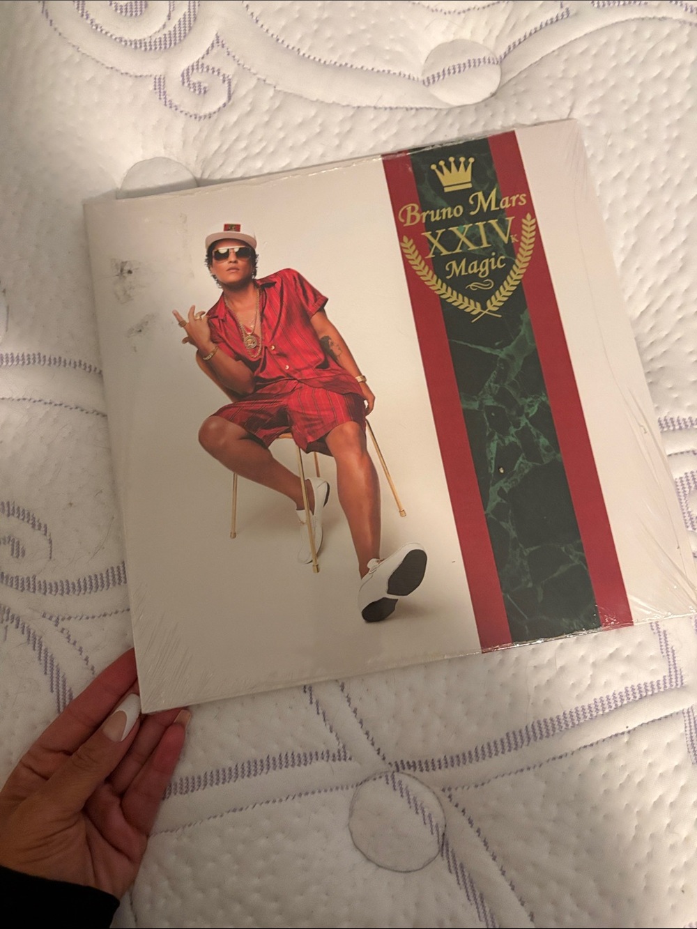 Bruno Mars XXIV Magic Vinyl – Red Cover Edition